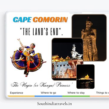 Southindia Tours and Travels providing you Tour Packages in Kanniyakumari. Southindia Tours and Travels providing you Tour Packages in Kanniyakumari.